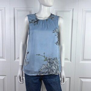 VERO MODA women's size medium floral sleeveless blouse